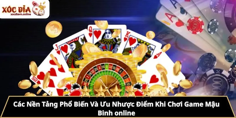 Các Nền Tảng Phổ Biến Và Ưu Nhược Điểm Khi Chơi Game Mậu Binh online